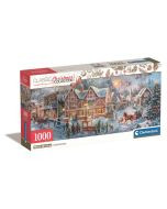 Puzzle 1000 Panorama Compact Christmas Collection Świąteczne Miasteczko