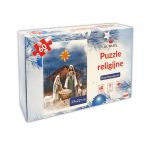 Puzzle religijne - Boże Narodzenie Szopka Betlejemska 33x22 cm 